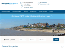 Tablet Screenshot of halfordwetmore.com